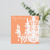 Coco Chandelier ~ Einladungen / UAWG (Stehend Vorderseite)