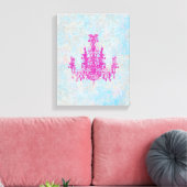 Coco Chandelier FARBE ÄNDERN ~ Wrapped Canvas 1,9 Leinwanddruck (Insitu (Wohnzimmer))