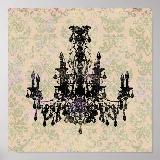 Coco Chandelier ~ Print / Poster (Vorne)
