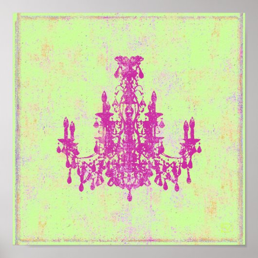 Coco Chandelier ~ Print / Poster (Vorne)