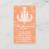 Coco Chandelier ~ Visitenkarte (Rückseite)