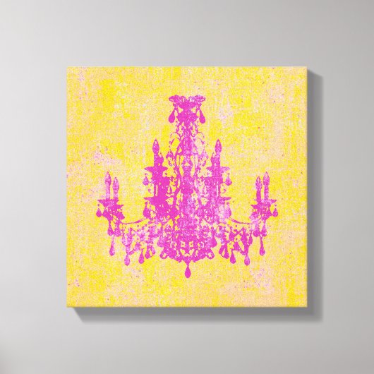 Coco Chandelier ~ Wrapped Canvas .75" Dick Leinwanddruck (Vorderseite)