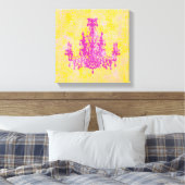 Coco Chandelier ~ Wrapped Canvas .75" Dick Leinwanddruck (Insitu (Schlafzimmer))