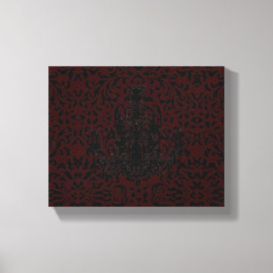 Coco Chandelier ~ Wrapped Canvas .75" Dick Leinwanddruck