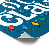 Coco Claus Funny Xmas Christmas Grandma Holiday St Poster (Ecke)