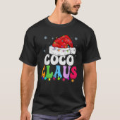 Coco Claus Funny Xmas Familie Matching Coco Oma T-Shirt (Vorderseite)