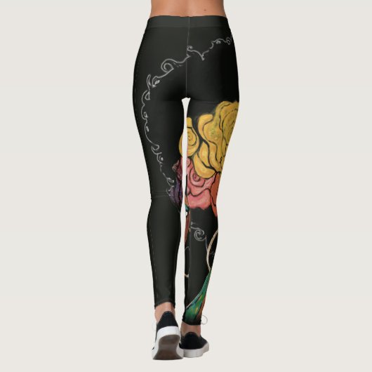 Coco-Couture-Schwarz-Leggings Leggings (Rückseite)
