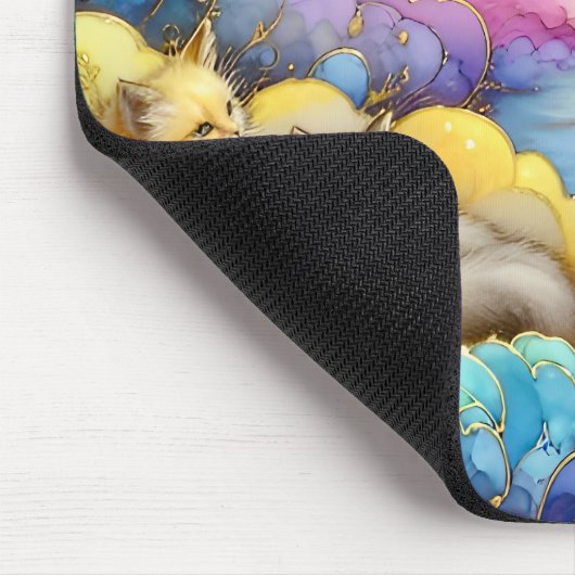 COCO ~Crystal Castle Clouds Kittens ~ Mousepad (Ecke)