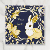Coco das Kaninchen Geschenkanhänger (Rückseite)