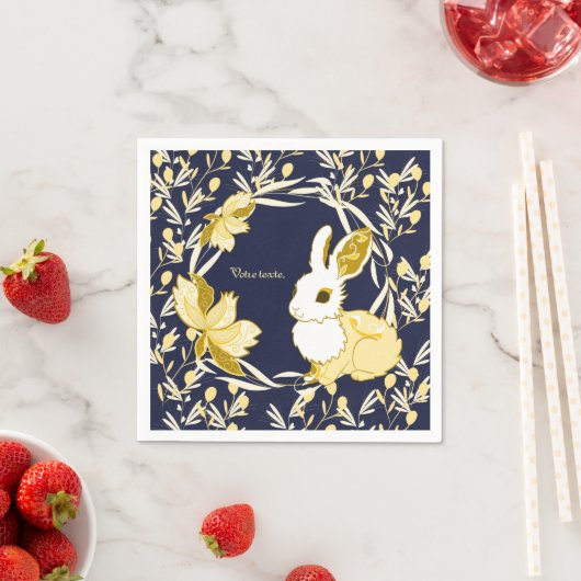 Coco das Kaninchen Serviette (Beispiel)