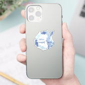 Coco das Kaninchen Sticker „Ich glaube an mich sel (Telefon)