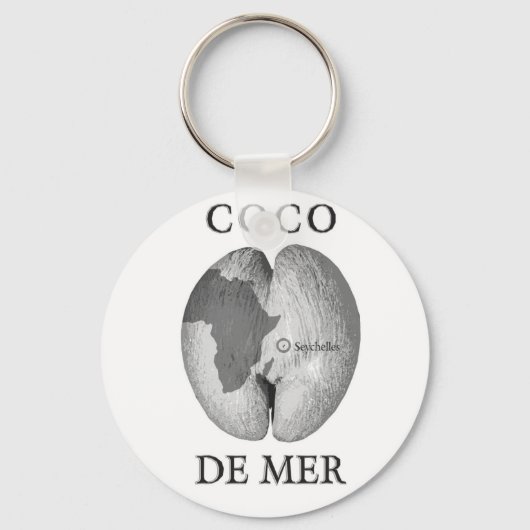 Coco De Mer Schlüsselanhänger (Vorderseite)