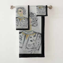 Coco Famous Paris Designer Badhandtuch Set