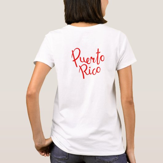 Coco frio Puerto Rico T-Shirt (Rückseite)
