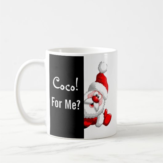 Coco für den Santa Cartoon Kaffee Tasse (Links)