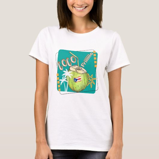 Coco kalt Puerto Rico T-Shirt (Vorderseite)