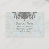 COCO Kronleuchter COLOR/PAPIER/GRÖSSE OPTIONEN - e Visitenkarte (Rückseite)