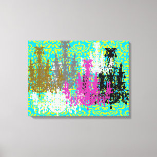 Coco Kronleuchter ~ gewickelte Leinwand 1,9 cm dic