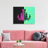 Coco Kronleuchter ~ Wrapped Canvas .75" Dick Leinwanddruck (Insitu (Wohnzimmer))