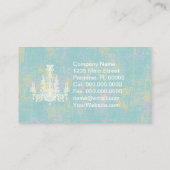 Coco-Leuchter FARBE/PAPIER/FORM-WAHLEN - Visitenkarte (Rückseite)