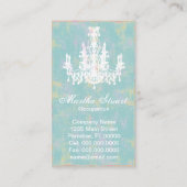 Coco-Leuchter FARBE/PAPIER/FORM-WAHLEN - Visitenkarte (Rückseite)