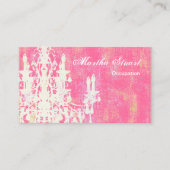 Coco-Leuchter FARBE, PAPIER u. GRÖSSEN-WAHLEN - Visitenkarte (Vorderseite)