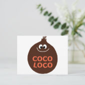 COCO LOCO POSTKARTE (Stehend Vorderseite)