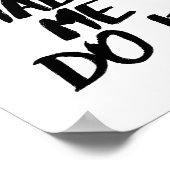 Coco machte mich zum Design Poster (Ecke)