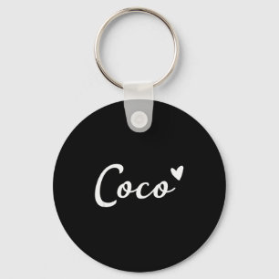 Coco Niedlich Herz Lustig Oma Muttertag Schlüsselanhänger