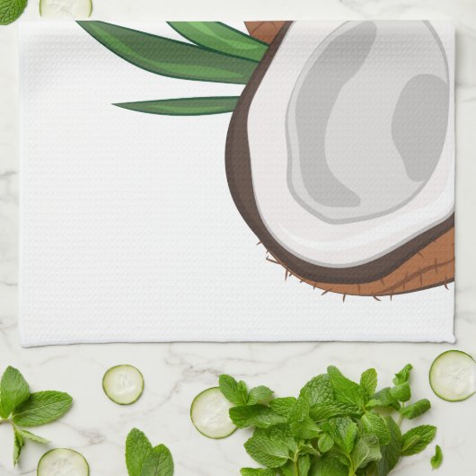 Coco-Nüsse Handtuch (Gefaltet)