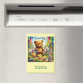 COCO ~ OSTER-TEDDYBÄR Osterküken ~ Magnet (In Situ (Geschirrspüler))