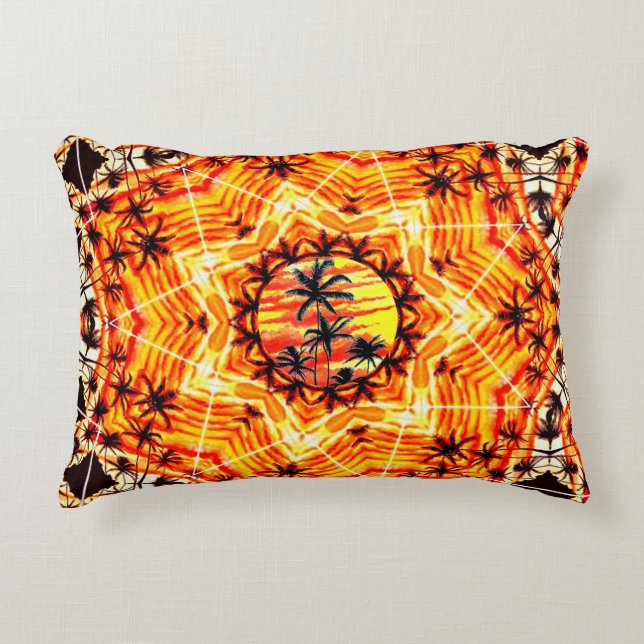 Coco Palm Star Dekokissen (Vorderseite)