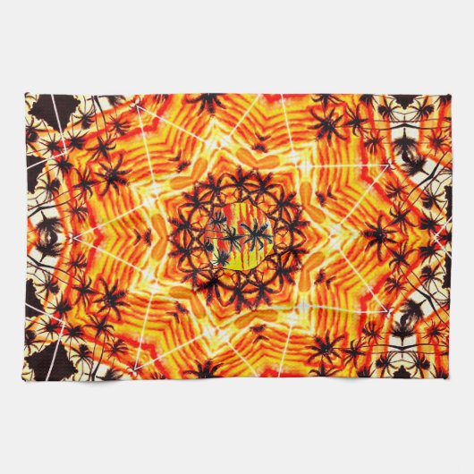 Coco Palm Star Geschirrtuch (Horizontal)