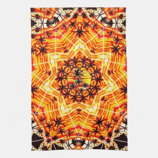 Coco Palm Star Geschirrtuch (Vertikal)