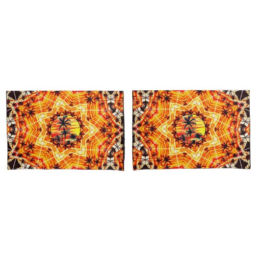 Coco Palm Star Kissenbezug (Vorderseite-Set)