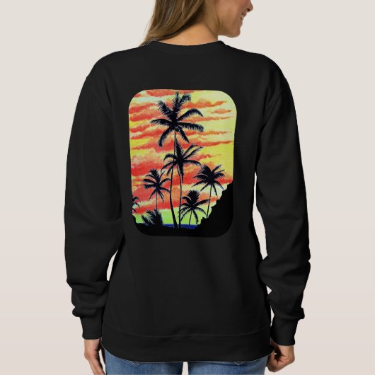 Coco Palm Star Sweatshirt (Rückseite)