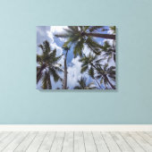 COCO PALMS #2 AUF LEINWAND 20 "x 16" (Insitu (Holzboden))