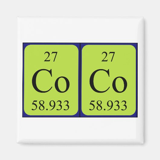 Coco-Periodenmagnet Magnet (Vorne)