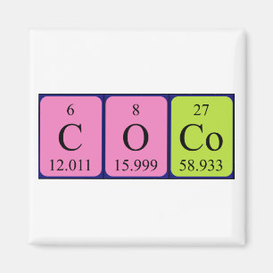 Coco-Periodenmagnet Magnet