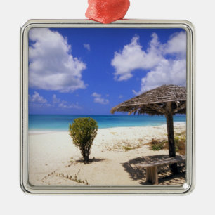 Coco Point Beach, Barbuda, Antigua Ornament Aus Metall