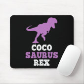 Coco-saurus Rex Dino Dinosaur Cocosaurus Funny  Mousepad (Mit Mouse)