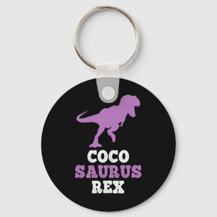 Coco-Saurus Rex Dino Dinosaurier Cocosaurus Lustig Schlüsselanhänger