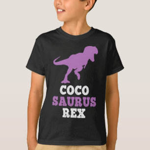 Coco-Saurus Rex Dino Dinosaurier Cocosaurus Lustig T-Shirt