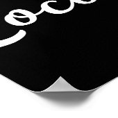 Coco Süßes Herz Lustige Oma Muttertag  Poster (Ecke)