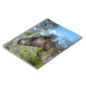 Coco und Creme: farbiges Pferd Notizblock (Linke Seite)