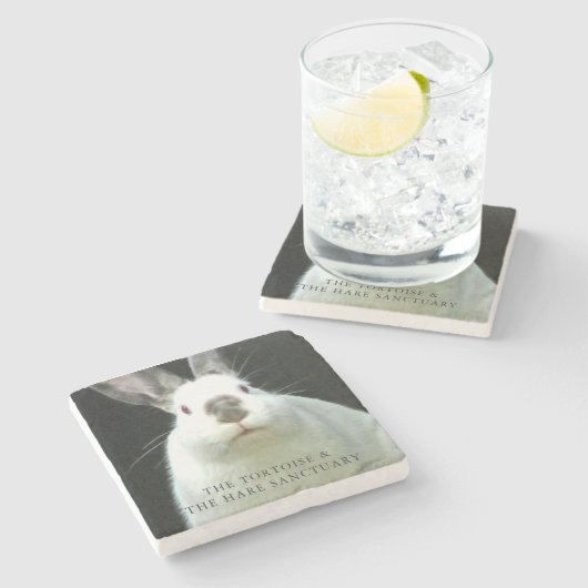 Coco-Untersetzer Steinuntersetzer (Seitenansicht)