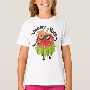Coco Vacay Mode Aloha Beach Hawaiian Kinder Gesche T-Shirt