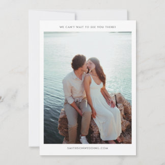 COCO Watercolor Palmenblätterblatt Hochzeit Einlad Einladung