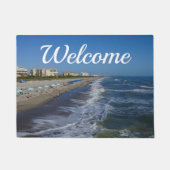 Cocoa Beach Coastline Willkommen Doormat Fußmatte (Vorderseite)