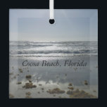 Cocoa Beach Florida<br><div class="desc">Ein Dekor mit einem Foto von Cocoa Beach, Florida.</div>